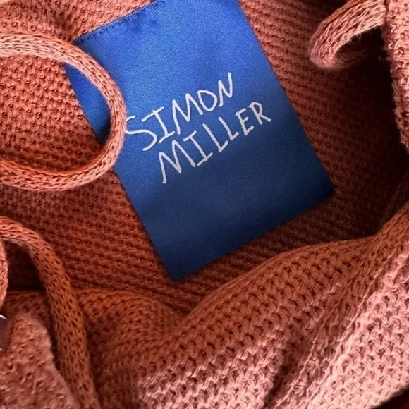 NWT Simon Miller “Zimmi” Midi Dress in Terracotta Brown Neutral Color - Picture 9 of 13